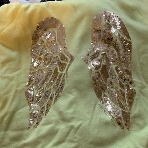 VS Neon Green/Yellow Bling’d Zip Up